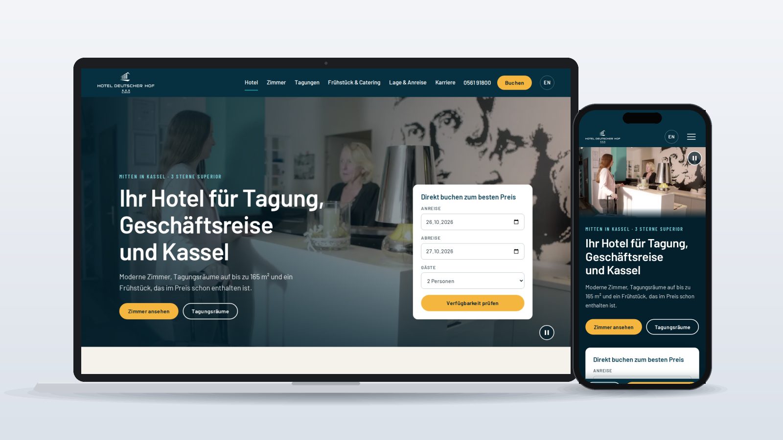 Website pflegen mit KI: Hotel Deutscher Hof zeigt, wie das geht